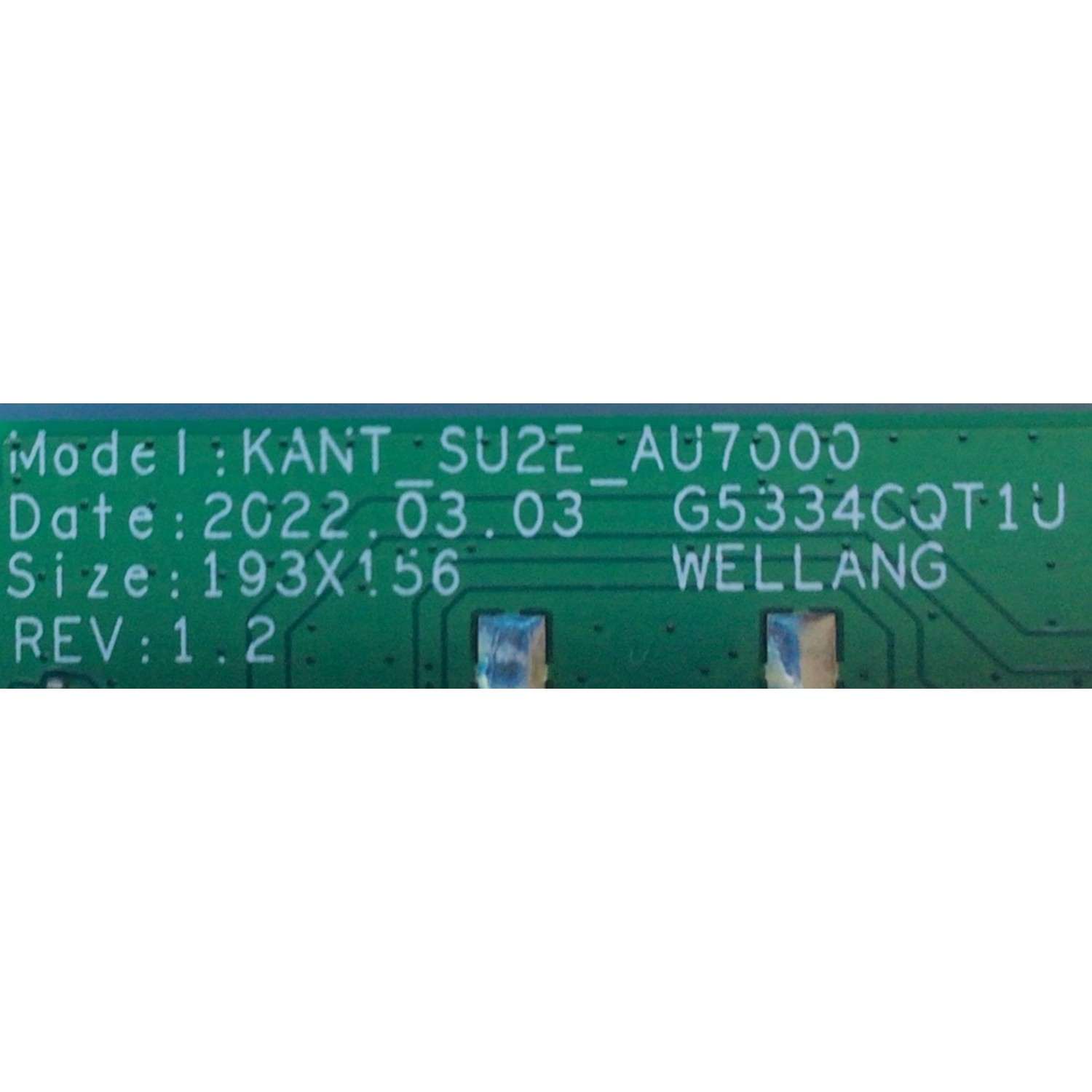 MAIN PARA TV SAMSUNG 4K·UHD·HDR / NUMERO DE PARTE BN96-52602B / KANT_SU2E_AU7000 / BN9652602B / G5334CQT1U / PANEL CY-BT043HGEVDH / DISPLAY HV430QUB-F1C / BN96-53849A / BN9653849A  / MODELOS UN43TU7000BXZA BE11 / UN43TU700DFXZA BE14 / UN43TU7000FXZA BE14 - Imagen 3